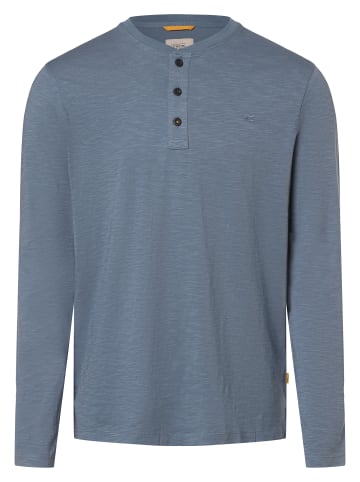 Camel Active Langarmshirt in blau