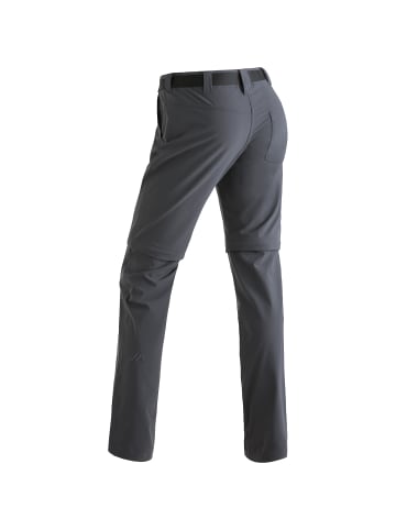 Maier Sports Zip-Hose Inara Slim in Dunkelgrau