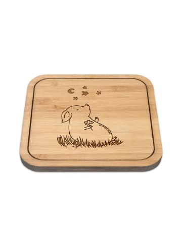 Mr. & Mrs. Panda Untersetzer Schwein Glück ohne Spruch in Transparent