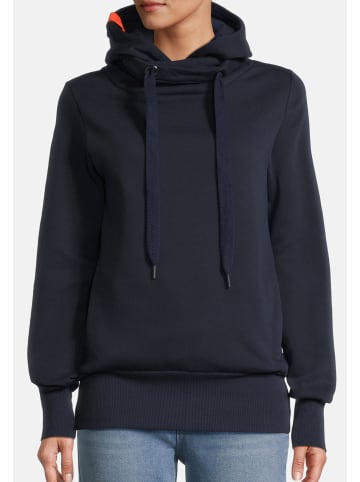 Salzhaut Hoodie SCHIENFATT in Navy