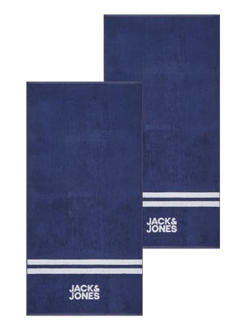 Jack & Jones Handtuch JACCLUB TOWEL 2er Pack in Blau