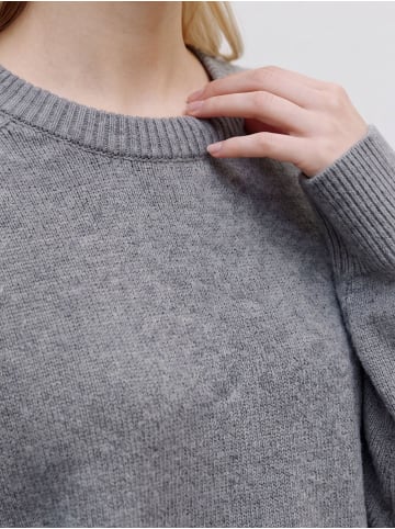 Vero Moda Strickpullover in Medium Grey Melange