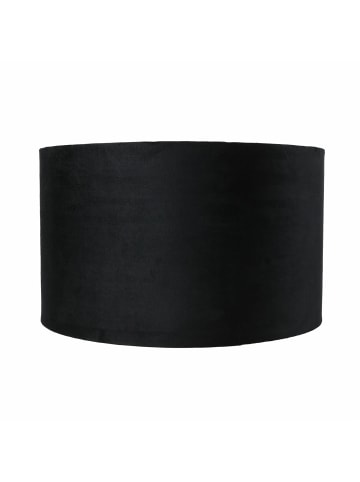 Licht-Erlebnisse Lampenschirm Ø 40 x (H)24 cm in Schwarz Gold