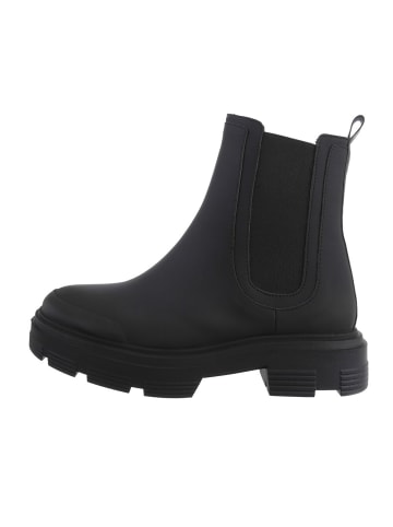 Ital-Design Stiefelette in Schwarz