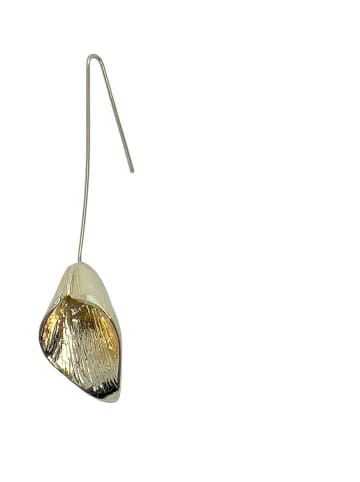 KOROSHI Goldene Blüten-Ohrhänger in GOLD / GOLD