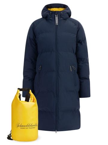 Schmuddelwedda Mantel + Tagesrucksack - Set in Marine