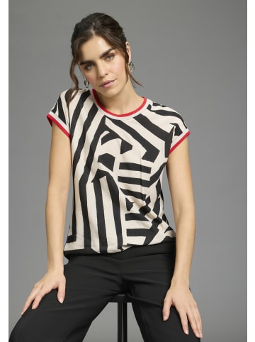 Laura Scott Shirtbluse in schwarz-weiß-gemustert