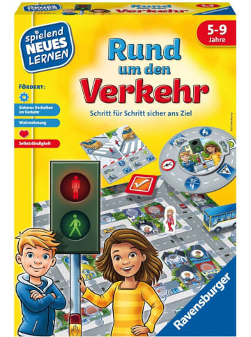 Ravensburger Brettspiel Rund um den Verkehr Spielen und Lernen, 5-9 Jahre