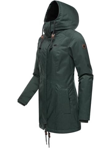 ragwear Winterjacke Tunned in Dark Green23