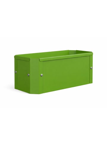 VCM Metall Pflanzkasten Blumentopf 39x18 Balora S in Grün