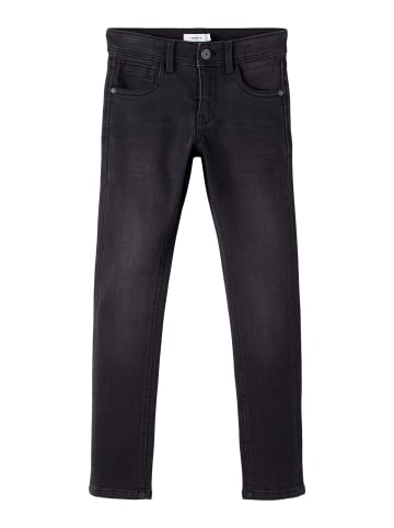 name it Jeans regular fit in black denim