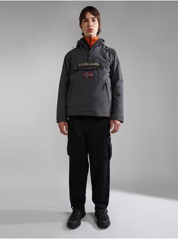 Napapijri Funktionsjacke "Rainforest Pocket 2" in Grau