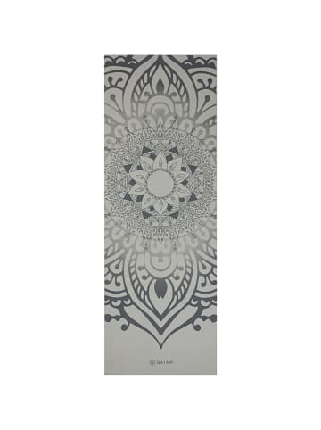 Gaiam Sundial Layers Yoga Mat 5 mm Classic Printed in Grau0640