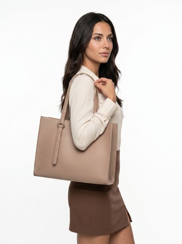 Bugatti Shopper LUNA Kunstfaser in beige