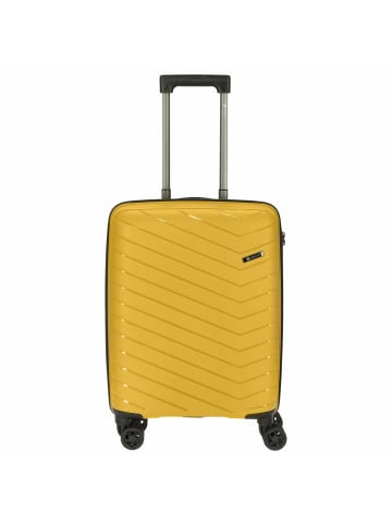 Check.In Orlando - 4-Rollen-Kabinentrolley 55 cm (gelb) in gelb