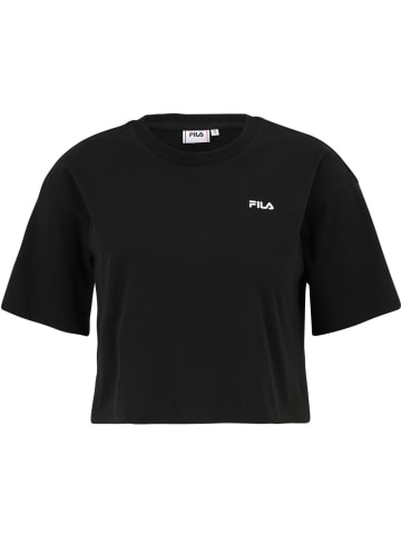 Fila Shirt "Locri Loose Cropped Tee" in Schwarz