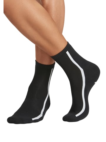 Bench Tennissocken in 6x schwarz