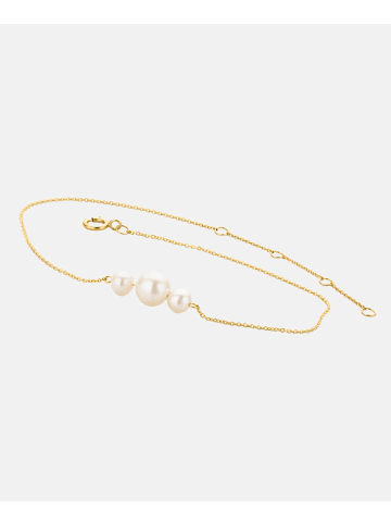 Diamant L'éternel Armband aus 585 Gelbgold mit Perle