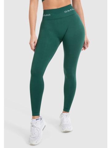 SMILODOX Leggings Scrunch Azura in Grün