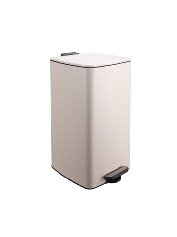 relaxdays Mülleimer in Beige - 30 Liter
