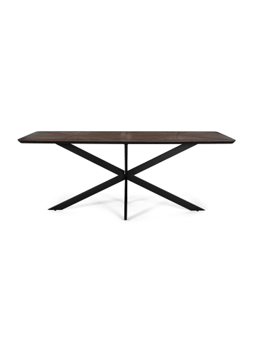 Giner y Colomer Esstisch aus recyceltem Teakholz 200 cm in Brown