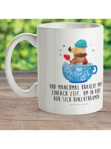Mr. & Mrs. Panda Kindertasse Nachtfalter Schaumbad mit Spruch in Weiß