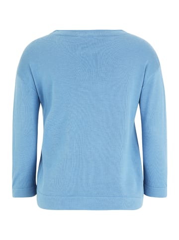 Betty Barclay Feinstrickpullover mit Strickdetails in Ocean Blue