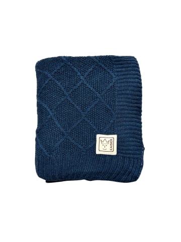 Kaiser Naturfellprodukte Babydecke Strick Wool jeans