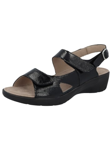 Solidus Komfort Sandalen für Damen in schwarz