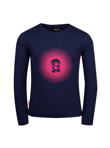 Trollkids Longsleeve Pointillism in navy/pink