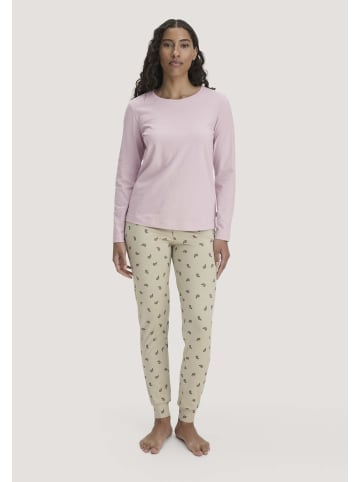 Hessnatur Pyjama Regular in mattrosa