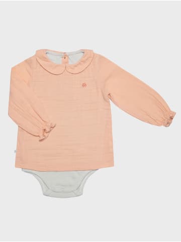 OrganicEra Langarm Hemdbody in Salmon