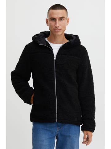 !SOLID Fleecejacke SDThimo JA2 21107119  Moderne Übergangsjacke mit Kapuze in Schwarz