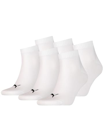 Puma Socken PUMA UNISEX QUARTER PLAIN 3P in 300 - white
