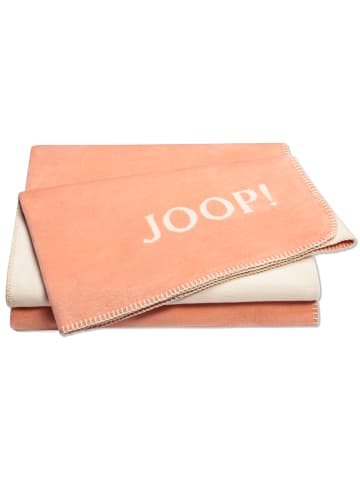 JOOP! JOOP! UNI-DOUBLEFACE Wohndecke 200x150 cm, Apricot-Sand