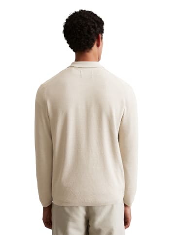 Marc O'Polo Strick-Overshirt regular in dapple gray