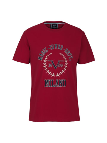 19V69 Italia by Versace Rundhalsshirt Marcello in rot