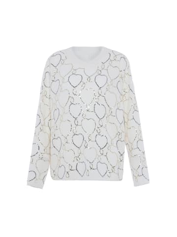 faina Damen Sweater in WOLLWEISS