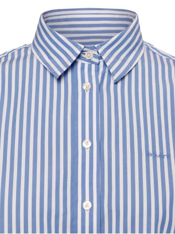 Gant Bluse in blau weiß