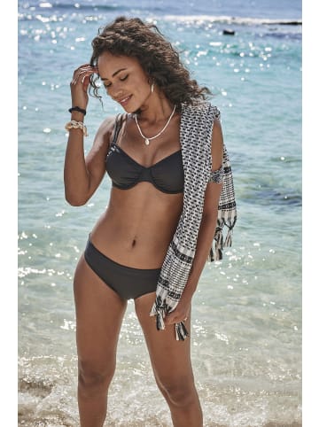 LASCANA Bügel-Bikini-Top in schwarz