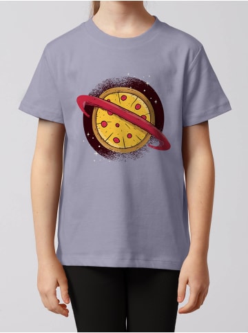 wat? Apparel T-Shirt Pizza Planet in Lavender