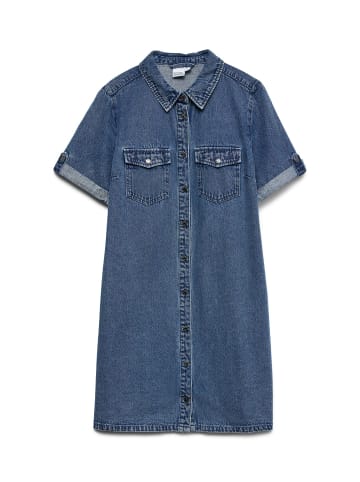 Vero Moda Jeanskleid in Medium Blue Denim