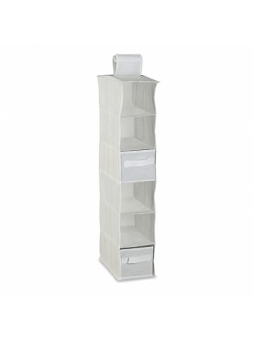 relaxdays 4 x Hängeregal in Weiß - (B)14,5 x (H)82 x (T)30 cm