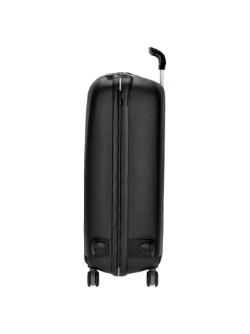 Roncato Light - 4-Rollen-Trolley L 75 cm (smeraldo) in nero