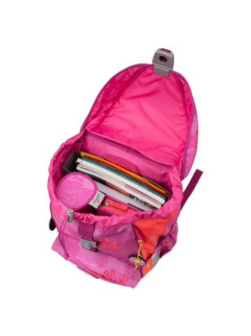 DerDieDas ErgoFlex Light - Schulranzen Set 5tlg. 800g (Neon Crazy) in Roses