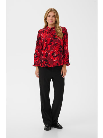CULTURE Langarm - Hemd CUrachel Relaxed fit in Red Flower