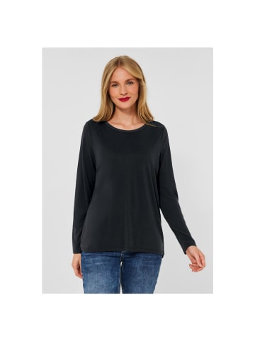 Street One Langarmshirt in Black