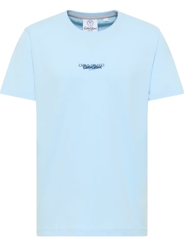Carlo Colucci T-Shirt De Salvador in Blau