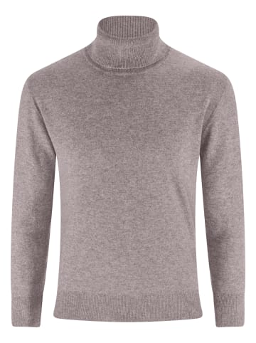 CASH-MERE.CH Rollkragen Pullover in Grau