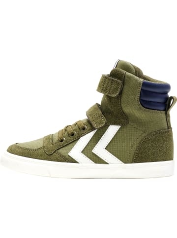 Hummel Hummel Sneaker High Slimmer Stadil Unisex Kinder in CAPULET OLIVE